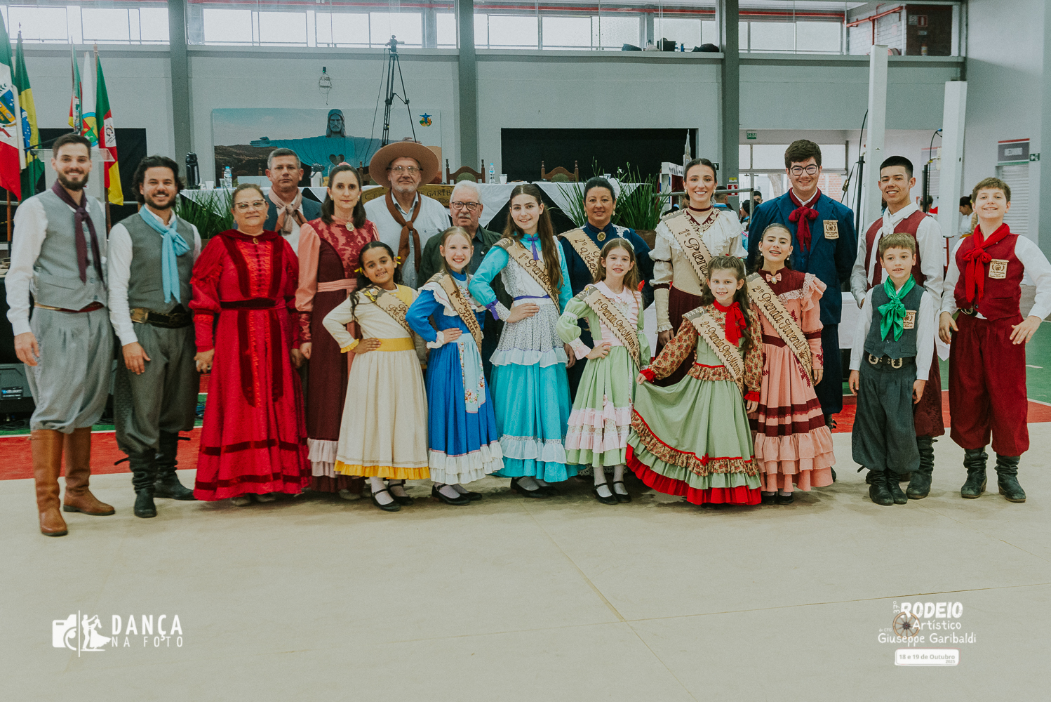 CTG Giuseppe Garibaldi realiza etapa artística do 37º Rodeio em Encantado
