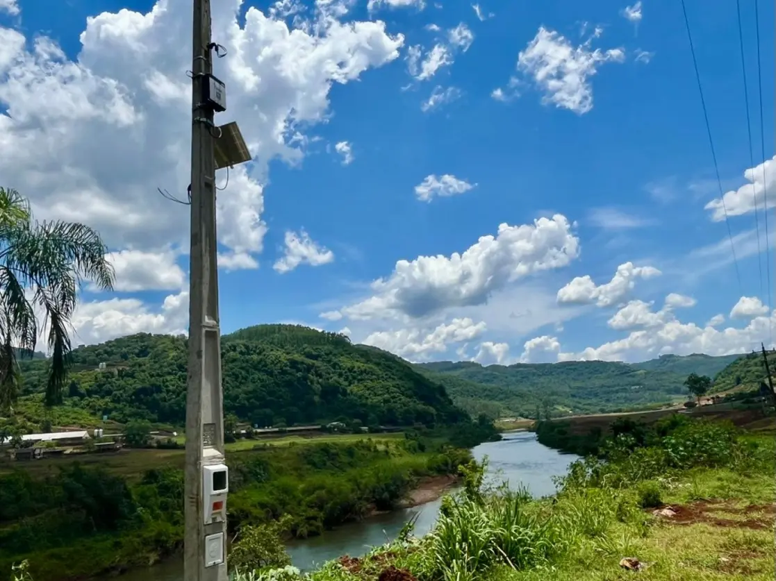 Muçum ganha sensor inovador para monitorar nível do Rio Guaporé