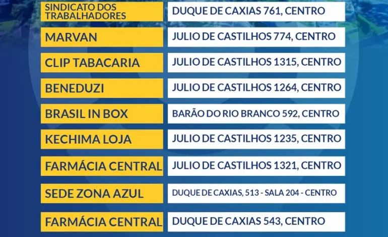 Encantado amplia pagamento da Zona Azul com maquininhas em lojas parceiras