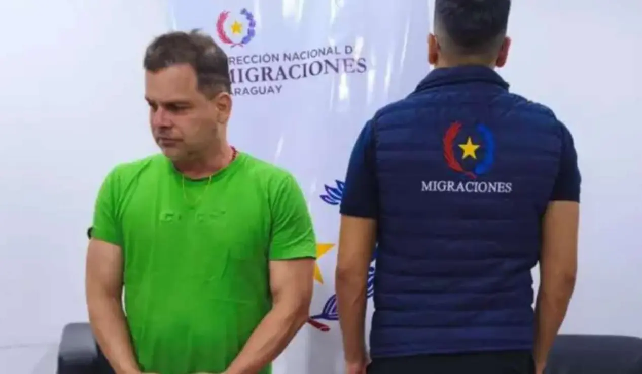 Silvinei Vasques é levado para fronteira do Paraguai com Brasil