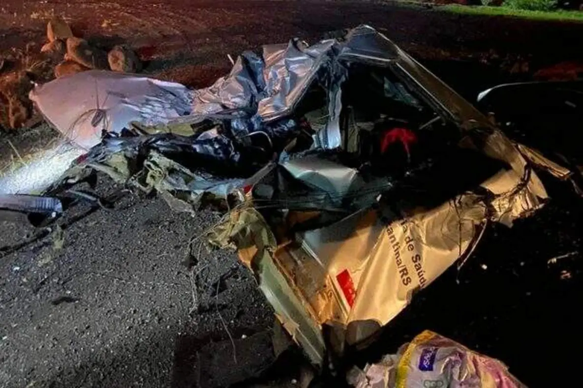 Acidente grave na BR-386 em Carazinho deixa cinco mortos