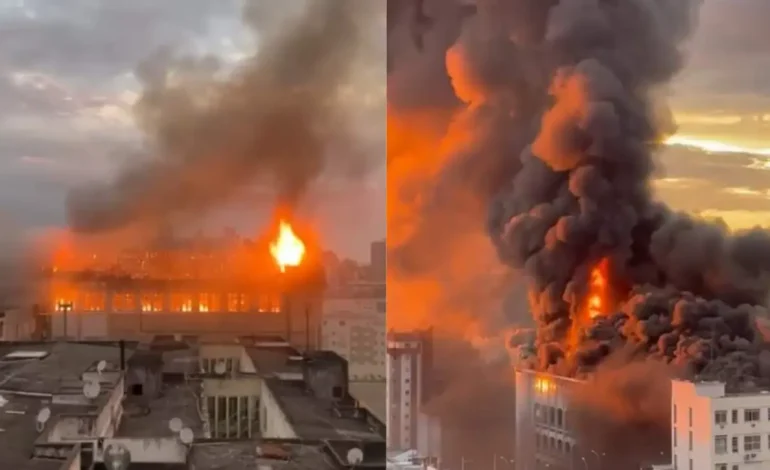 Incêndio no Colégio Marista Santa Maria mobiliza cidade com 120 anos de história