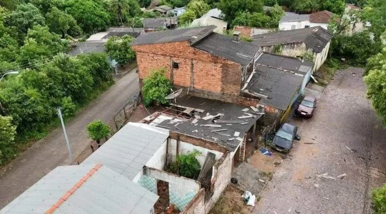 Temporais no Rio Grande do Sul causam danos em várias cidades