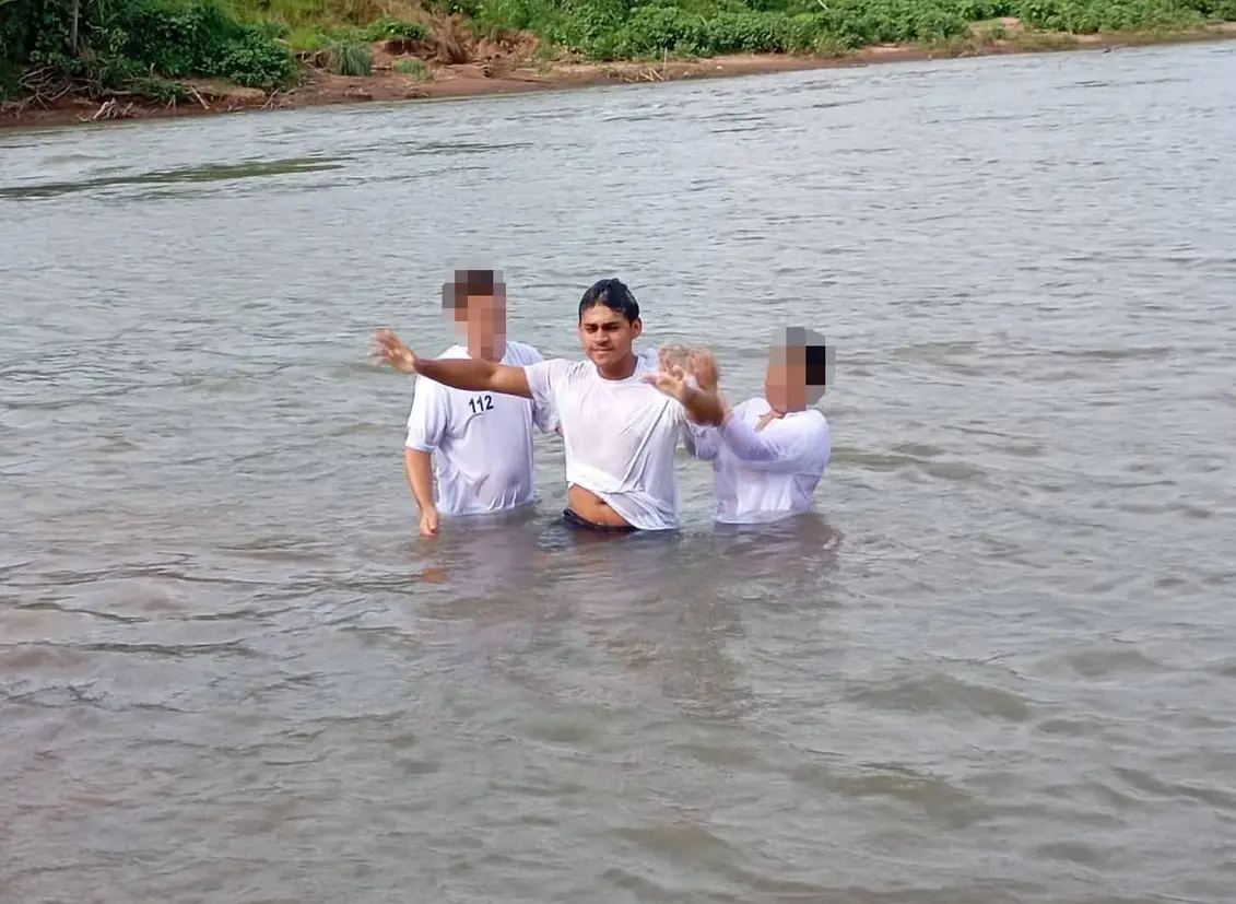 Jovem morre afogado um dia após batismo no Rio Forqueta