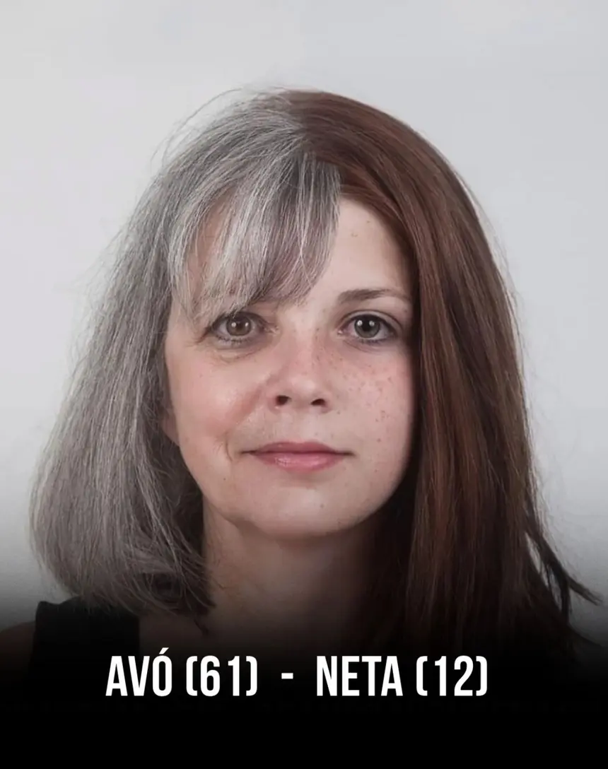 Fotógrafo une gerações em retratos genéticos que revelam semelhanças familiares
