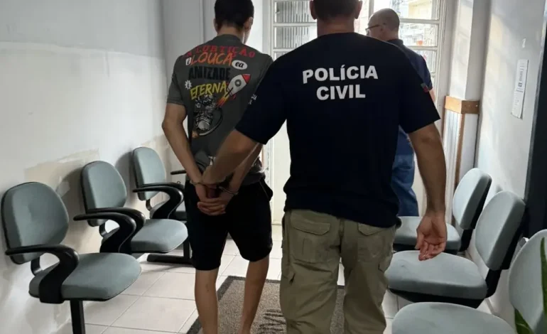 Polícia Civil prende suspeito de vandalismo em igreja de Encantado