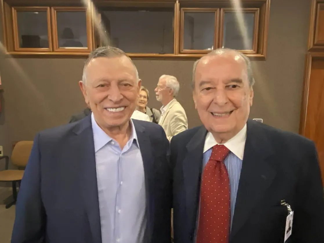 Luciano Zucco e Celso Rigo discutem possível chapa para governo do RS
