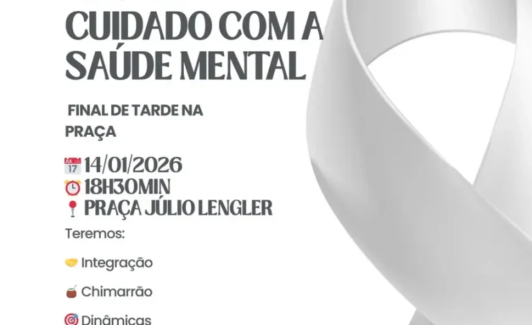 Roca Sales convida para abraçar a saúde mental em noite de união e bem-estar