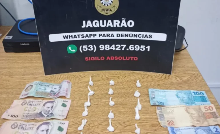 Idosa de 75 anos é presa pela segunda vez por tráfico de drogas em Jaguarão