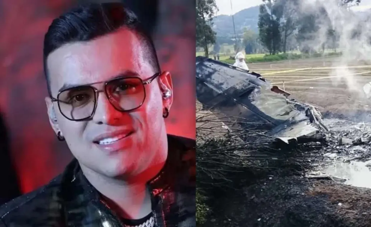 Cantor colombiano Yeison Jiménez morre em queda de avião na Colômbia
