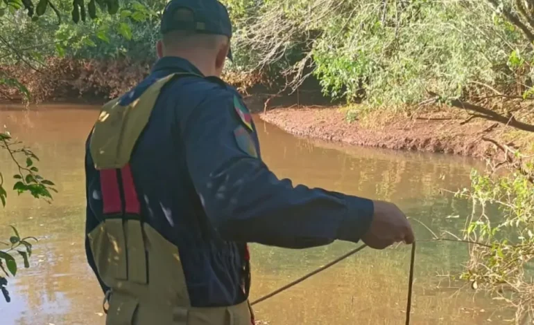 Homem desaparece após entrar no Rio da Várzea durante pescaria em Carazinho.