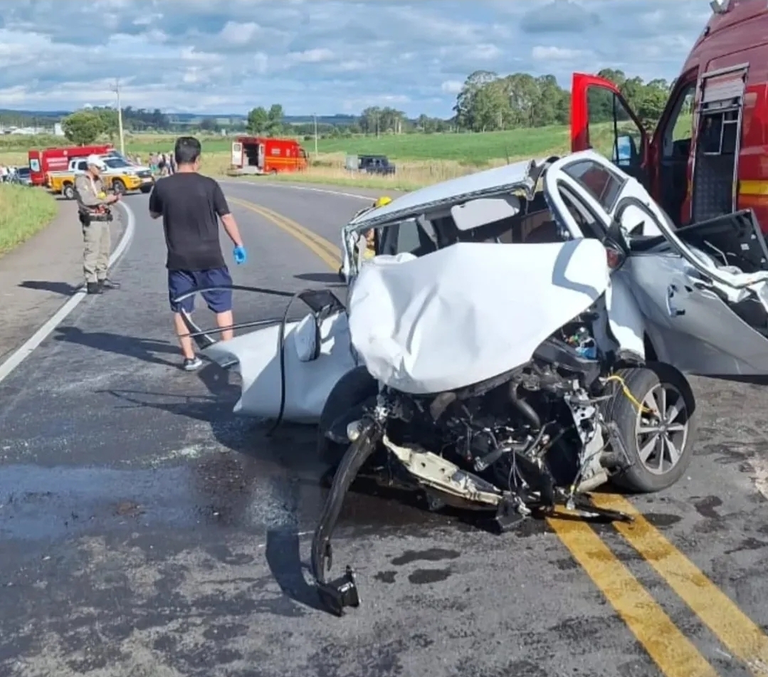 Grave acidente na Rota do Sol deixa dois mortos e mobiliza resgate em São Francisco de Paula
