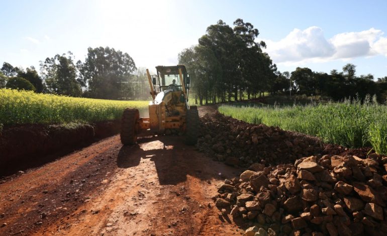 Obras na ERS-129: trecho entre Colinas e Roca Sales terá bloqueios totais nesta semana