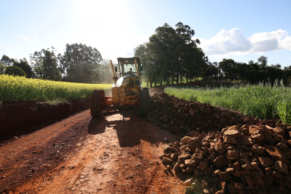 Obras na ERS-129: trecho entre Colinas e Roca Sales terá bloqueios totais nesta semana