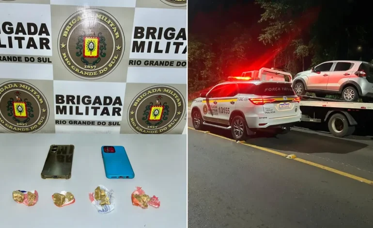 Homem é preso com crack em Lajeado após fuga de abordagem