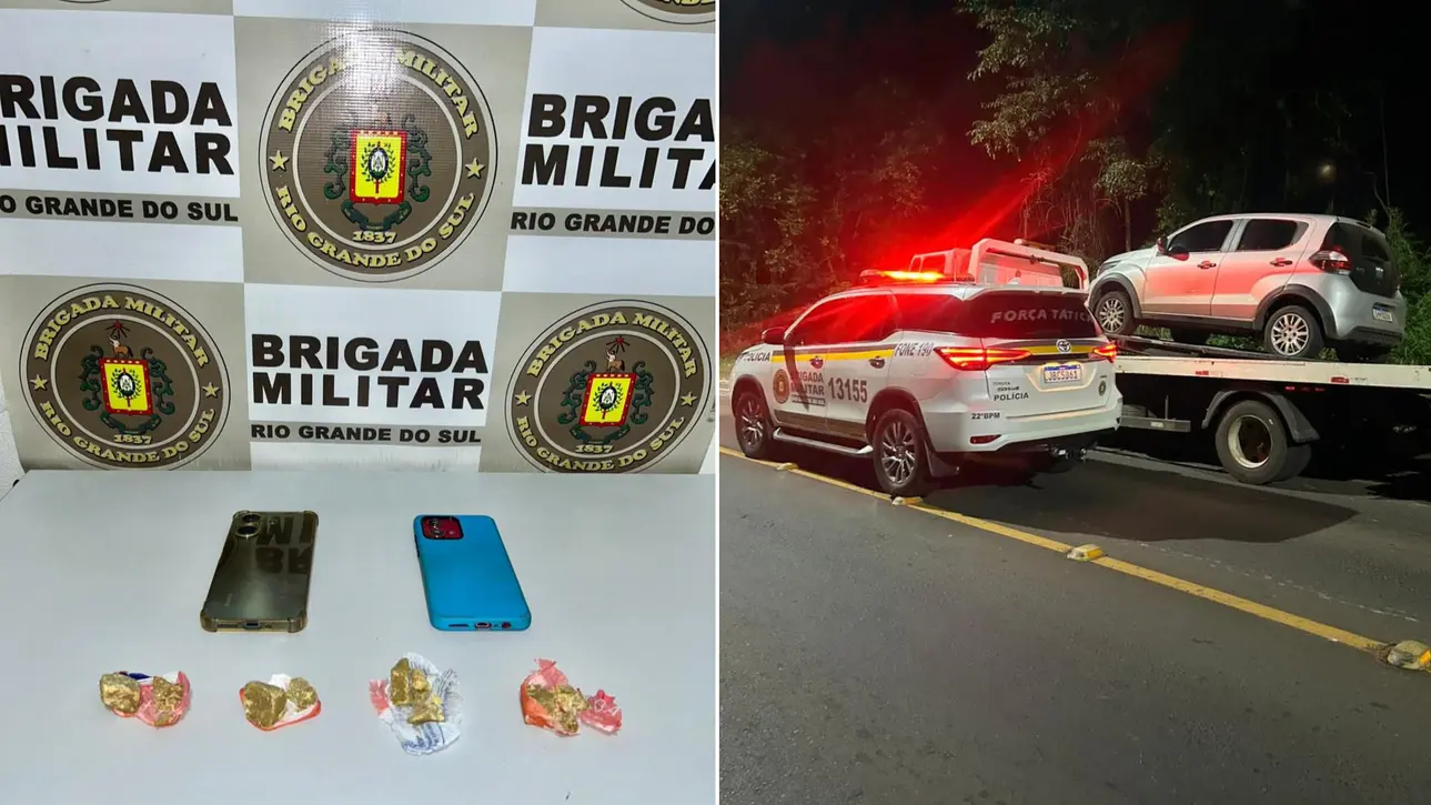 Homem é preso com crack em Lajeado após fuga de abordagem