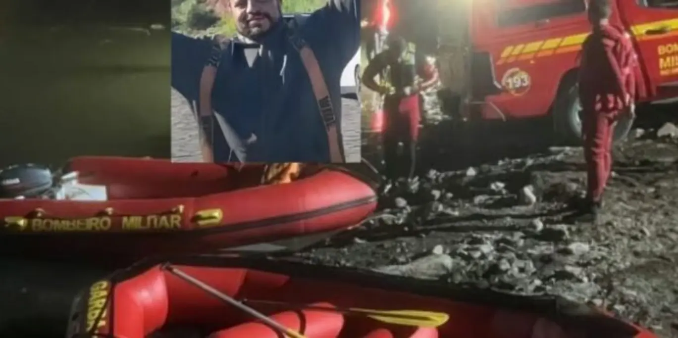Corpo é encontrado no Rio Taquari após homem cair de balsa na Serra Gaúcha