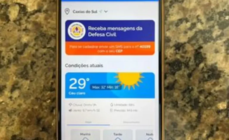 RS lança plataforma com dados meteorológicos em tempo real