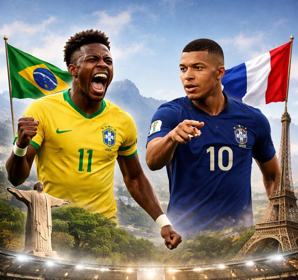 Brasil enfrenta França em amistoso nesta quinta-feira. Veja horário e onde assistir!