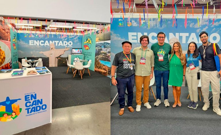 Encantado divulga potencial turístico durante a 35ª Festa da Uva