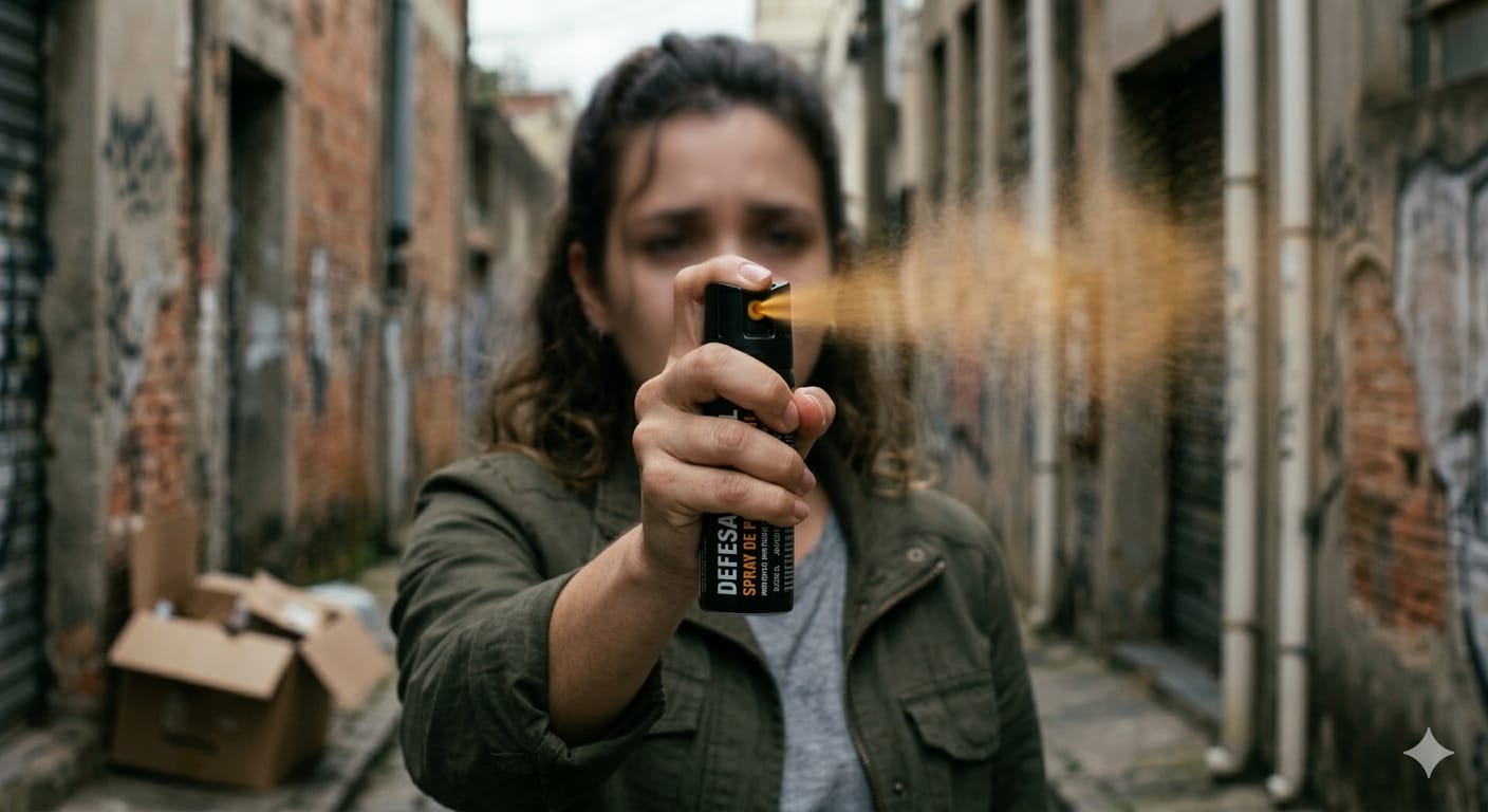 Câmara aprova projeto que libera venda de spray de pimenta para mulheres a partir de 16 anos