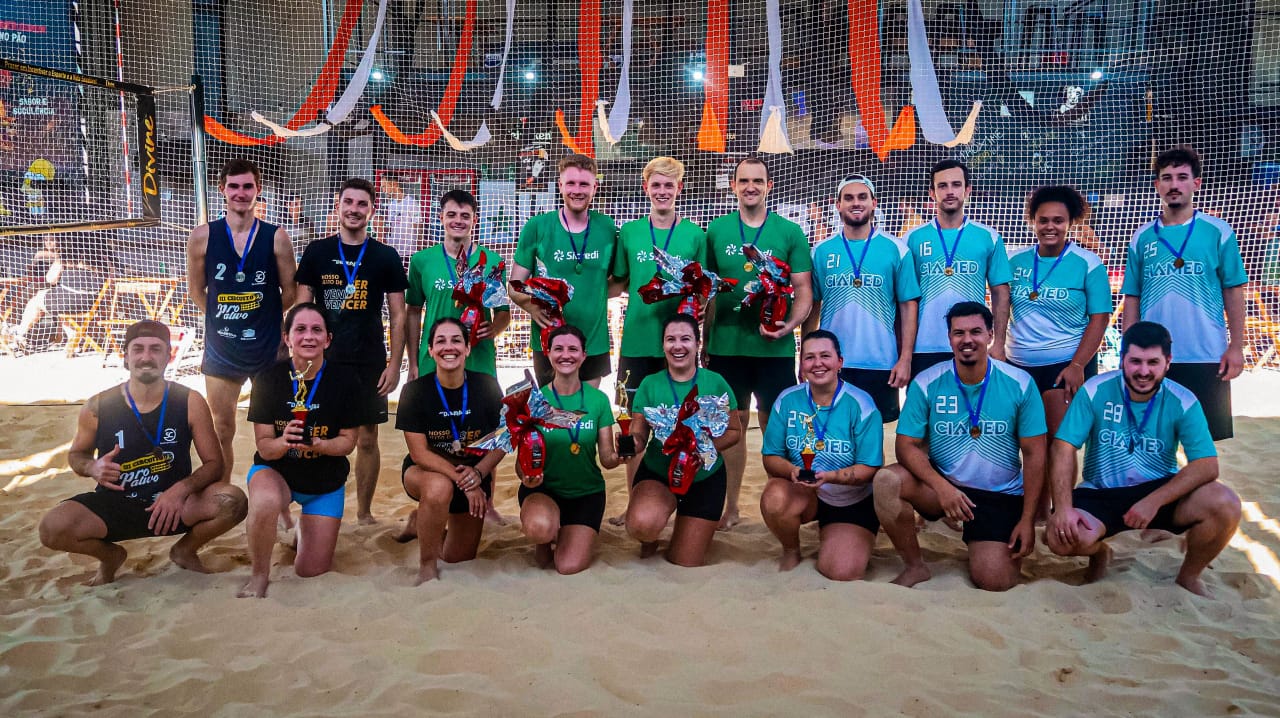 Sicredi vence etapa de verão da Liga Interfirmas de Vôlei de Praia 4×4 em Encantado