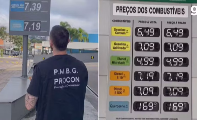 Procon autua 28 postos por aumento considerado abusivo no preço dos combustíveis em Bento Gonçalves