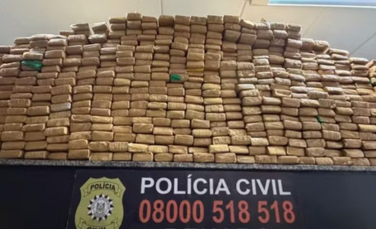 Mais de 300 quilos de maconha são apreendidos em operação policial no RS