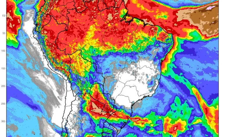 Rio Grande do Sul terá semana de instabilidade e chuva mais intensa em várias regiões, aponta MetSul