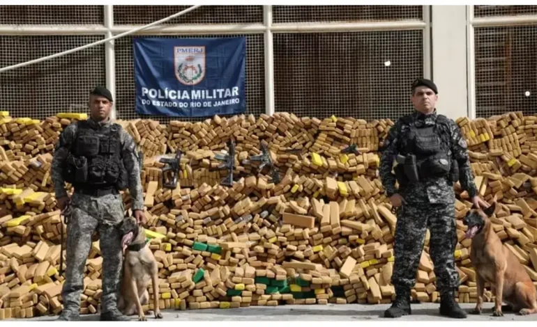Operação histórica: 48 toneladas de maconha são apreendidas em bunker