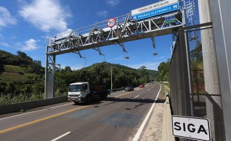 Pedágios free flow da Serra Gaúcha e Vale do Caí têm novos reajustes a partir desta quarta-feira