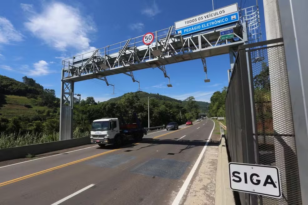 Pedágios free flow da Serra Gaúcha e Vale do Caí têm novos reajustes a partir desta quarta-feira