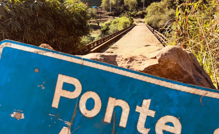 Ponte entre Relvado e Encantado será demolida para construção de nova estrutura
