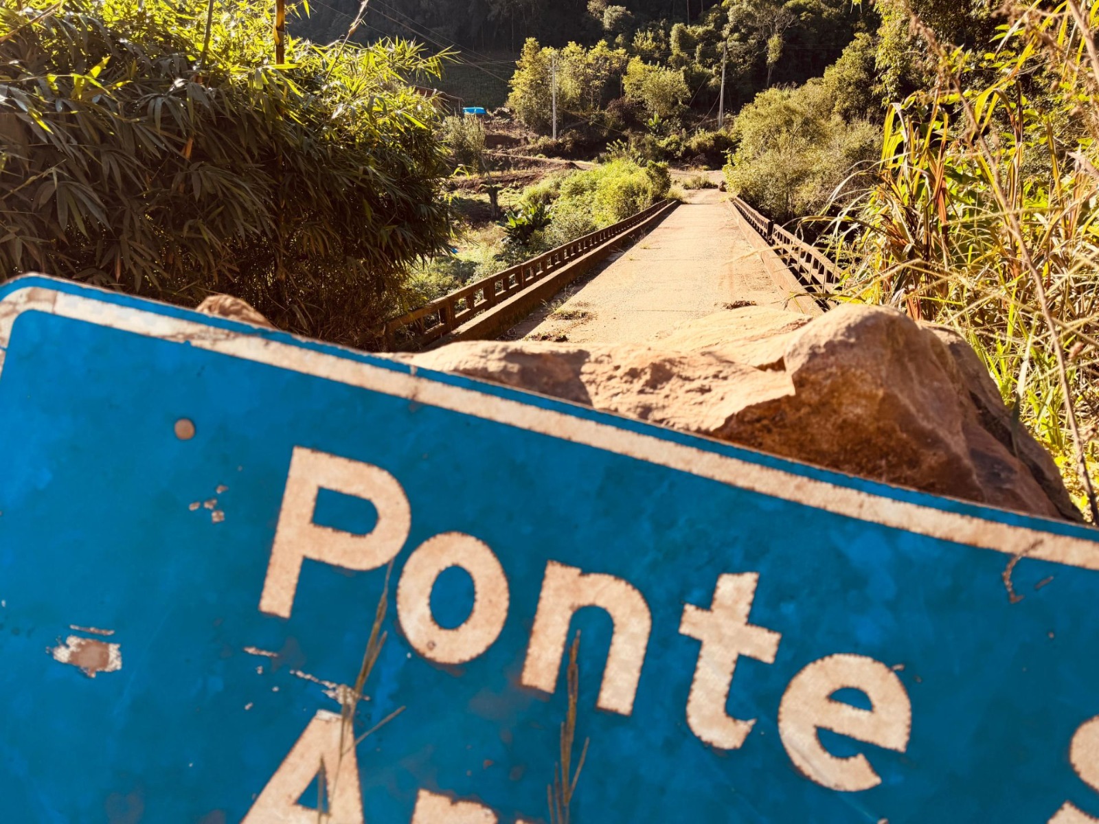 Ponte entre Relvado e Encantado será demolida para construção de nova estrutura