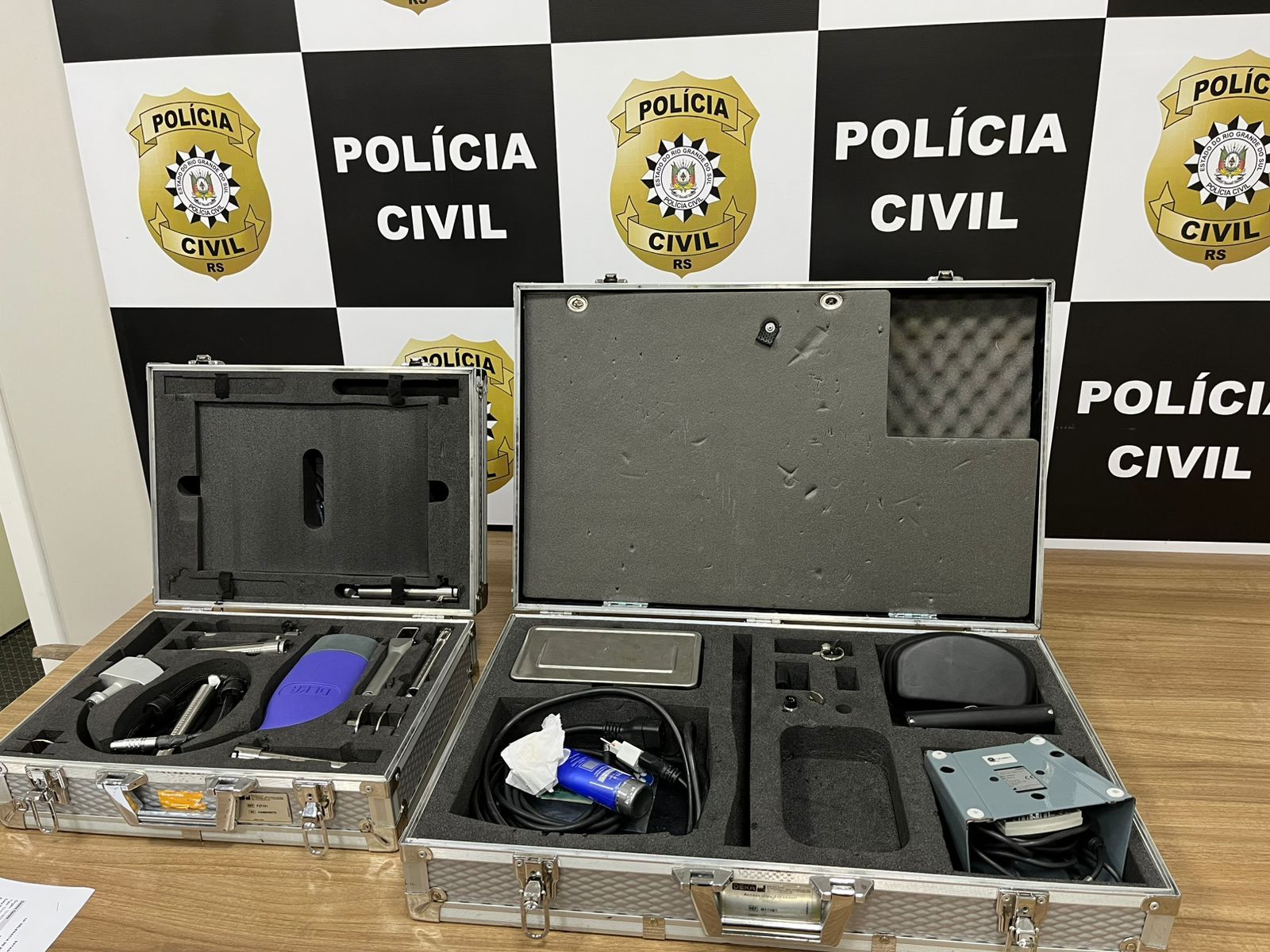 Polícia recupera equipamento médico de R$ 600 mil após furto em Santa Cruz do Sul
