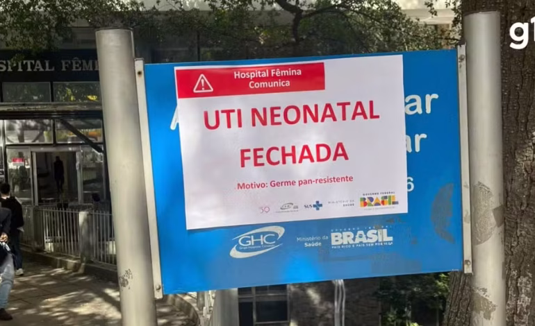 Bebê prematuro morre após infecção por bactéria resistente e UTI neonatal é fechada em Porto Alegre