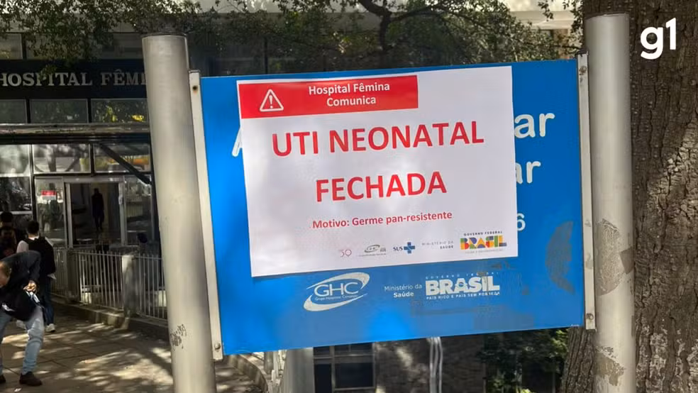Bebê prematuro morre após infecção por bactéria resistente e UTI neonatal é fechada em Porto Alegre