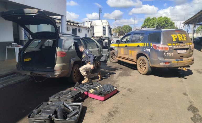 Casal paraguaio é preso com mais de 100 kg de maconha após perseguição em Três Passos, RS