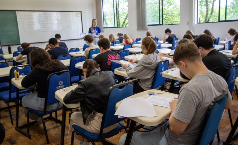 Univates divulga data da prova do Vestibular de Verão