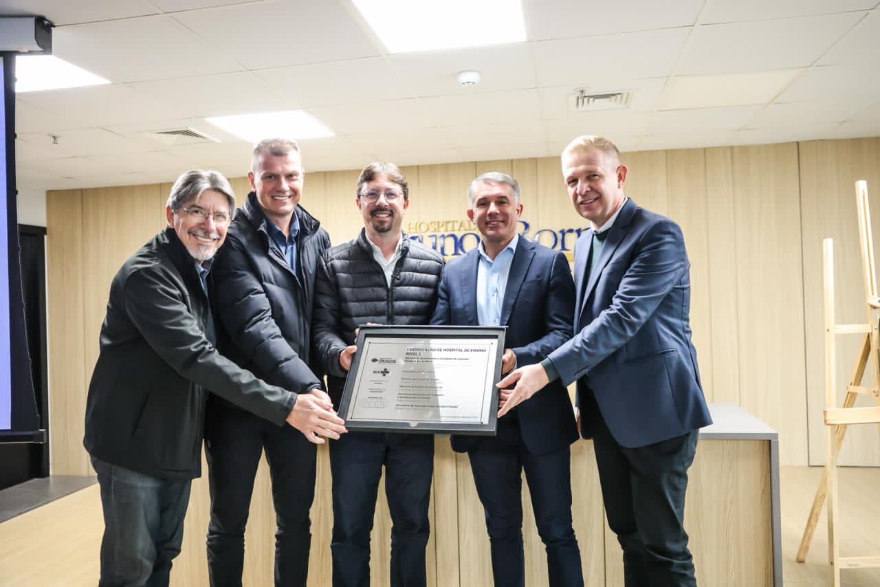 Hospital Bruno Born, em Lajeado, recebe certificação de Hospital de Ensino
