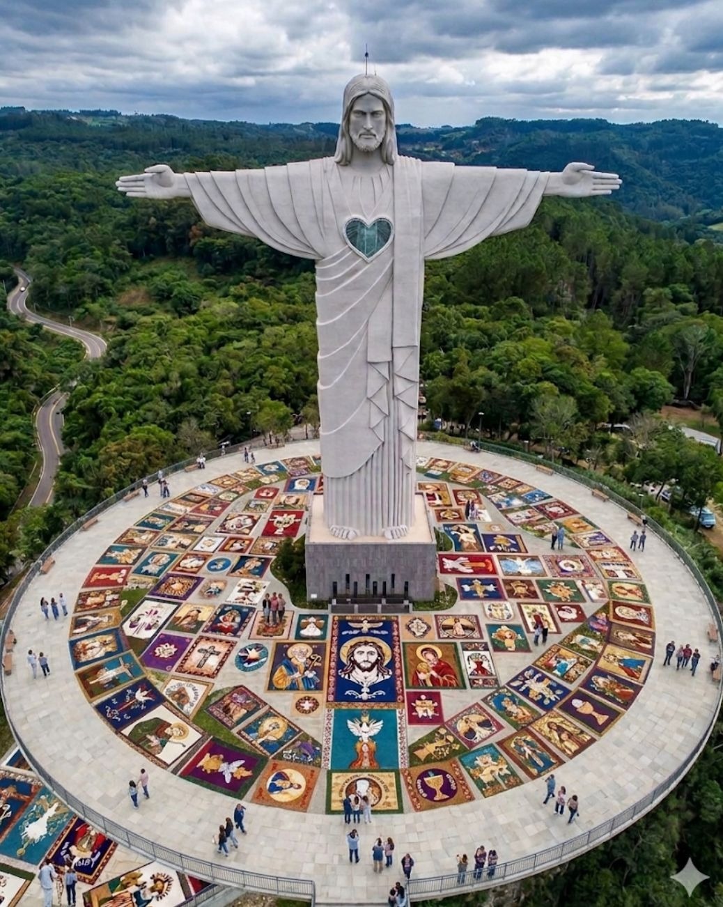 Cristo Protetor de Encantado receberá celebração inédita com tapetes de Corpus Christi
