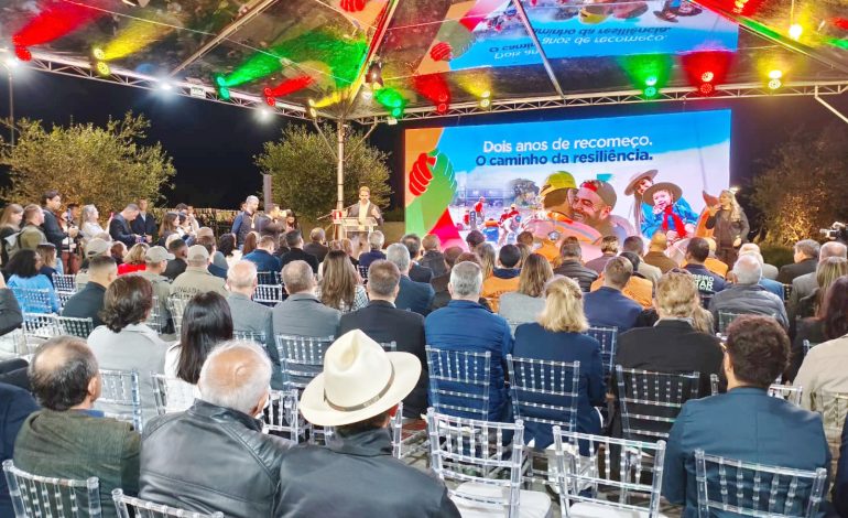 Governo do Estado realiza evento em memória das vítimas das enchentes no Cristo Protetor