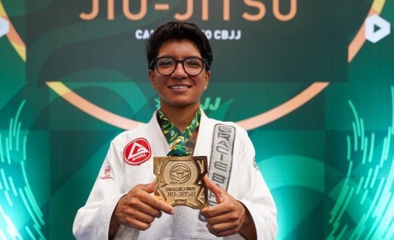 De Encantado, Débora Machado conquista título brasileiro de jiu-jitsu