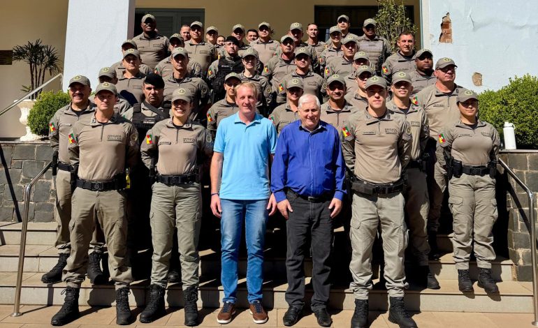 Relvado sedia reunião técnico-operacional da Brigada Militar