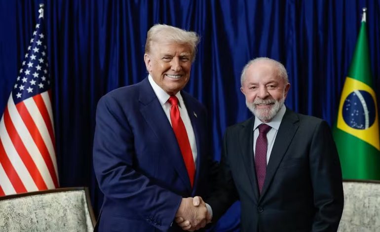 Lula e Trump discutem comércio e segurança nos EUA