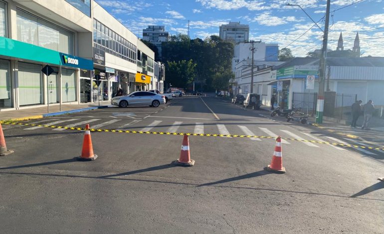 Prefeitura de Encantado inicia implantação da Rua do Esporte e Lazer