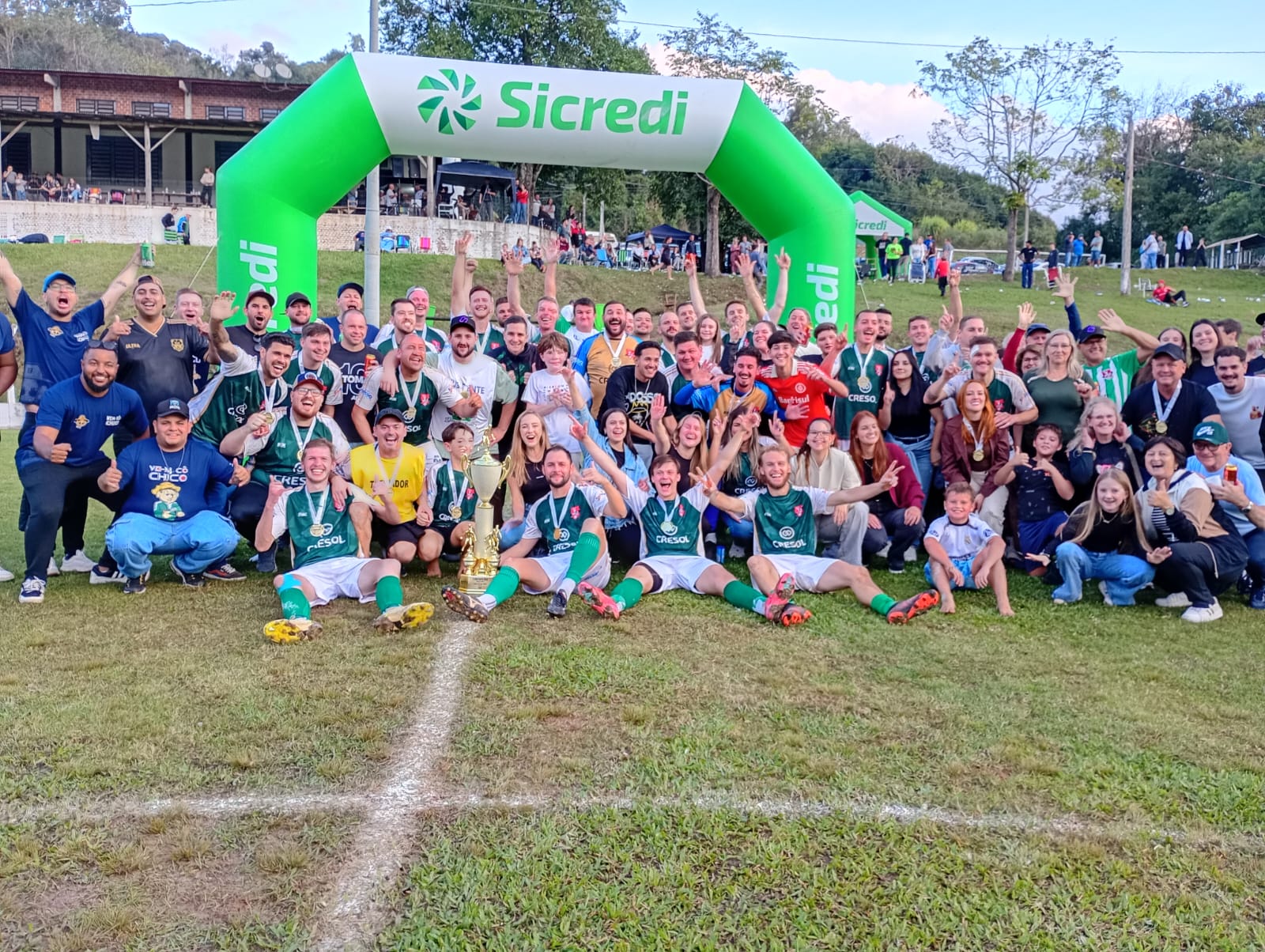 Toma 10 supera o Botafogo e conquista título inédito do Municipal de Roca Sales