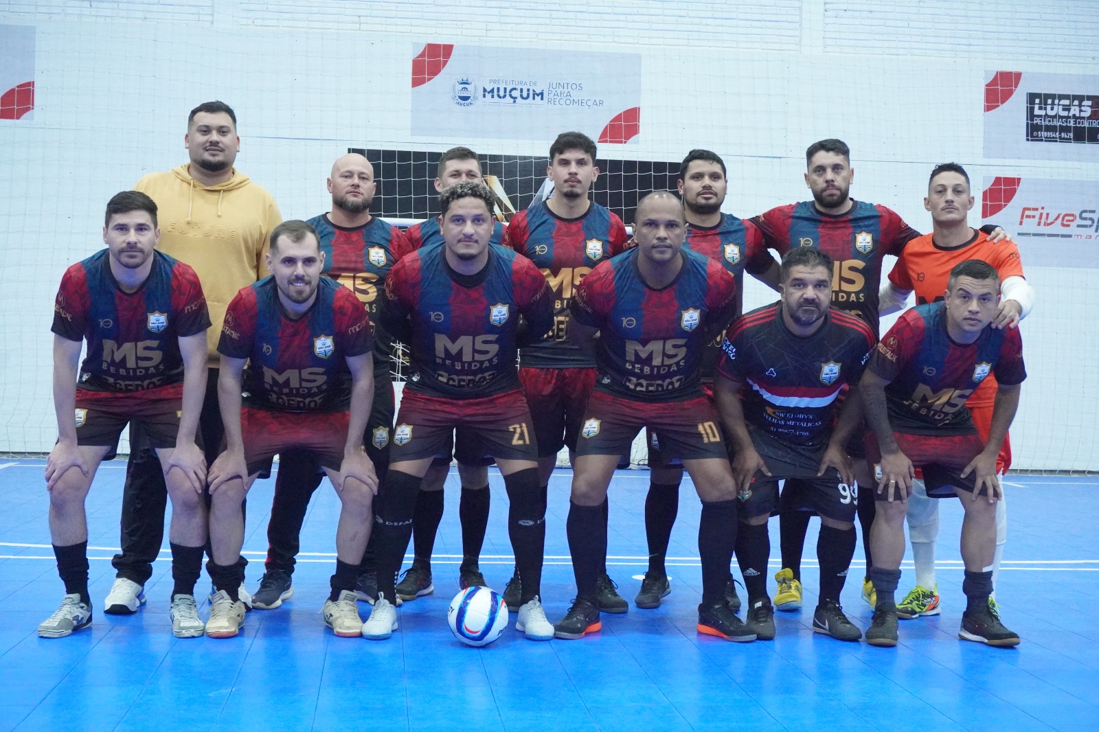 Jogos com muitos gols marcam rodada no Municipal de Futsal em Muçum