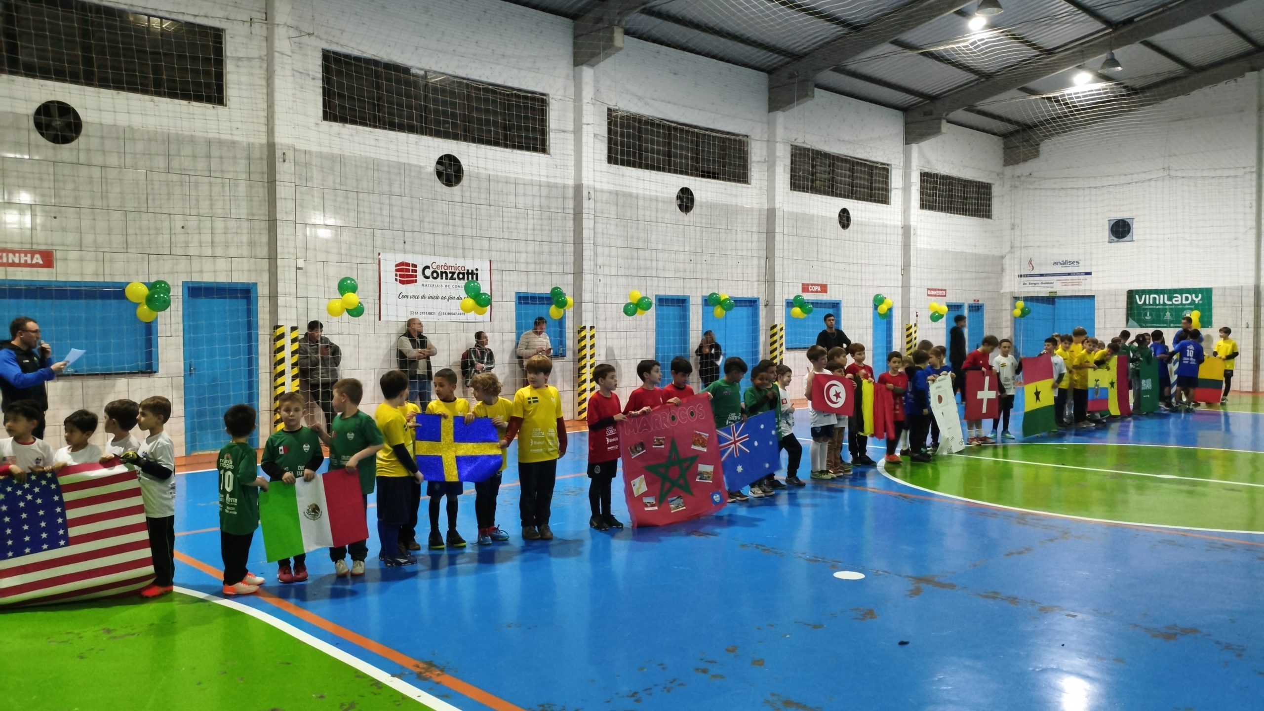 Copa do Mundo Pegasus leva clima do mundial para crianças