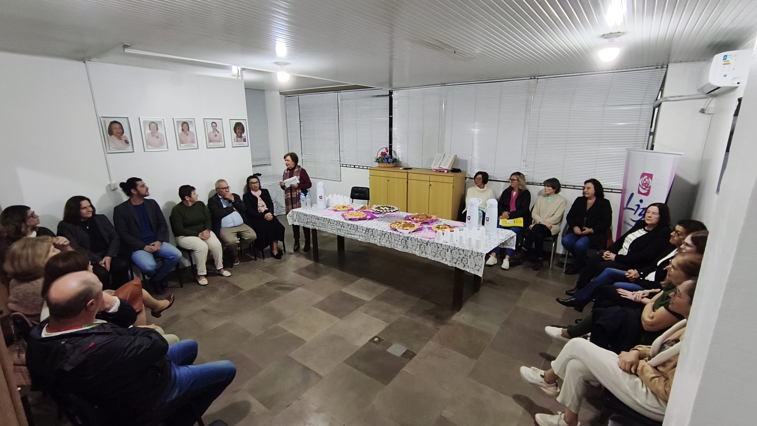 Sala da Liga Feminina de Combate ao Câncer de Encantado é ampliada